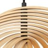Lampa wisząca designerska rustykalna jasny brąz nad stół do jadalni do salonu ozdobna regulacja wysokości Roots MAYTONI MOD197PL-01W1